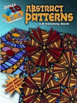 Book cover for 3-D Coloring Book - Abstract Patterns