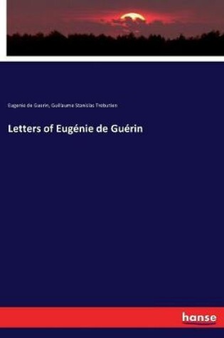 Cover of Letters of Eugenie de Guerin