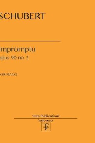 Cover of Schubert Impromptu opus 90 no. 2
