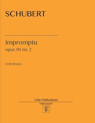 Book cover for Schubert Impromptu opus 90 no. 2