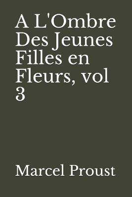 Book cover for A L'Ombre Des Jeunes Filles en Fleurs, vol 3