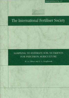 Cover of Sampling to Estimate Soil Nutrients for Precision Agriculture