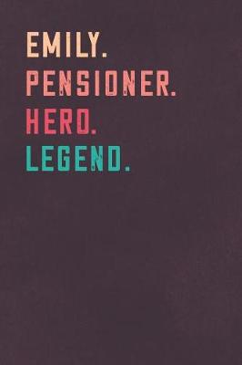 Book cover for Emily. Pensioner. Hero. Legend.