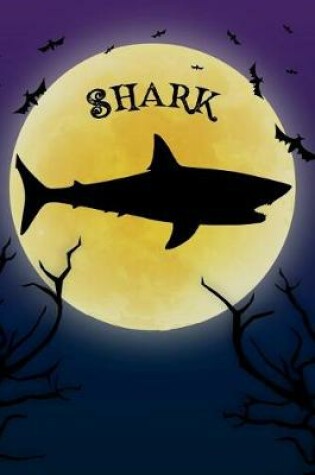 Cover of Shark Notebook Halloween Journal