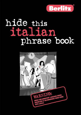 Book cover for Italian Berlitz Hide This Phrase Book