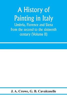 Book cover for A history of painting in Italy