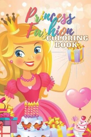 Cover of Princess Fashion Coloring Book