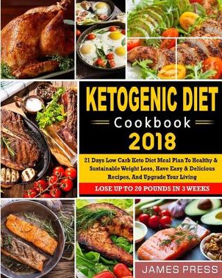 Book cover for Ketogenic Diet Cookbook 2018