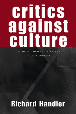 Book cover for Critics against Culture