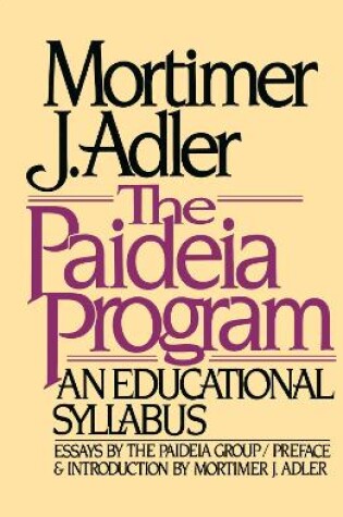 Cover of Paideia Program