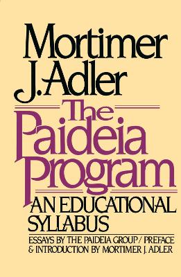 Book cover for Paideia Program