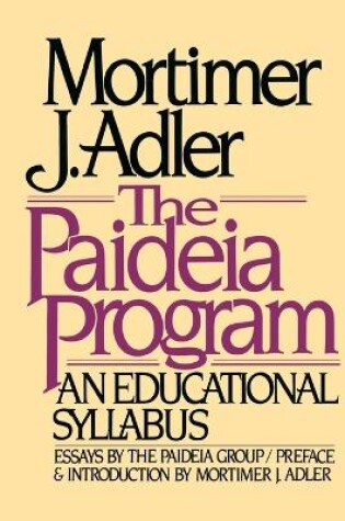 Cover of Paideia Program
