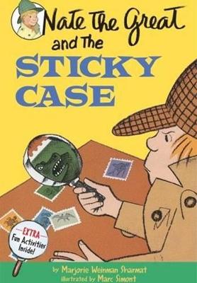 Book cover for Nate the Great and the Sticky Case