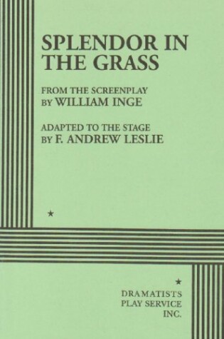 Cover of Splendor in the Grass