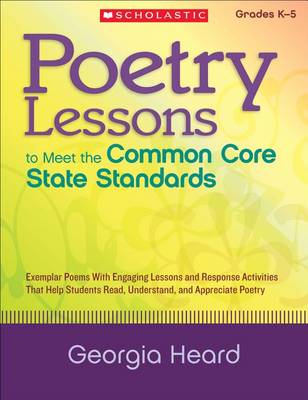 Book cover for Poetry Lessons to Meet the Common Core State Standards