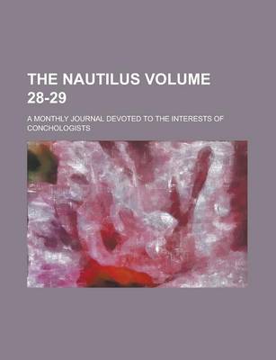 Book cover for The Nautilus (Volume 12)