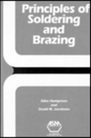 Cover of Principles of Soldering and Brazing