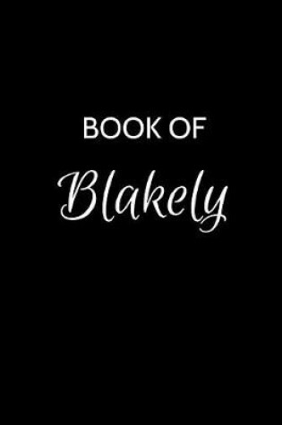 Cover of Book of Blakely