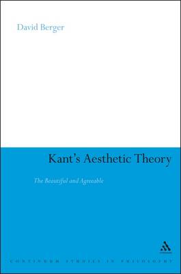 Cover of Kant's Aesthetic Theory