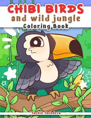 Book cover for Chibi Birds and Wild Jungle