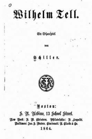 Cover of Wilhelm Tell, Ein Schauspiel