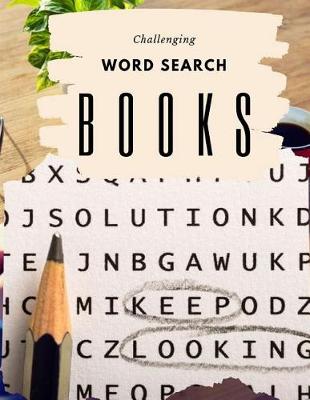 Book cover for Challenging Word Search Books