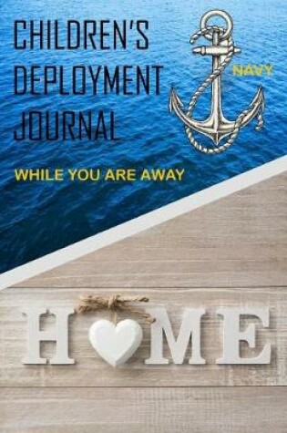 Cover of Childrens' Deployment Journal Navy