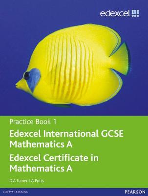 Cover of Edexcel International GCSE Mathematics A Practice Book 1