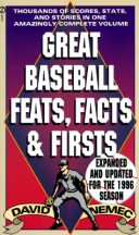 Book cover for Great Baseball Feats, Facts, and Firsts 1996