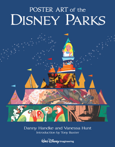 Book cover for Poster Art of the Disney Parks