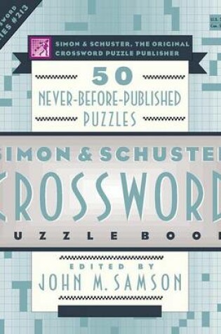 Cover of S&S Crossword Puzzle Book 213