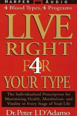 Cover of Live Right 4 Your Type