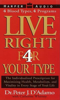 Book cover for Live Right 4 Your Type