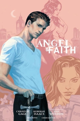 Book cover for Angel and Faith: Season Nine Library Edition Volume 1