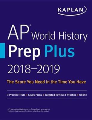 Cover of AP World History Prep Plus 2018-2019
