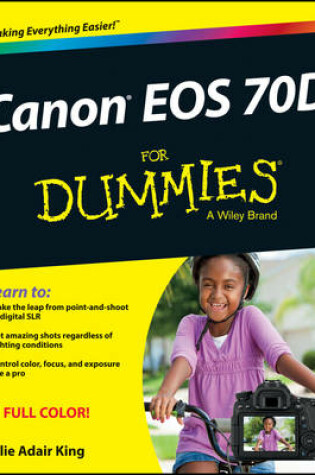 Cover of Canon EOS 70D For Dummies