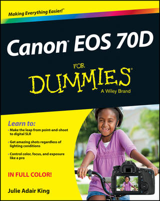 Book cover for Canon EOS 70D For Dummies