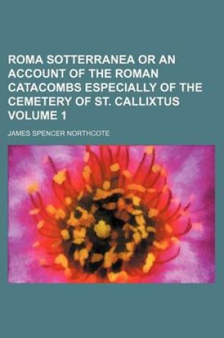 Cover of Roma Sotterranea or an Account of the Roman Catacombs Especially of the Cemetery of St. Callixtus Volume 1