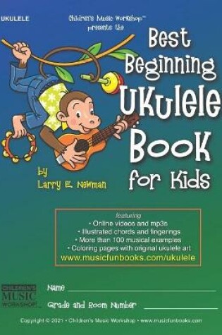 Cover of Best Beginning Ukulele Book for Kids