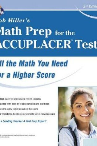 Cover of Bob Miller's Math Prep for the Accuplacer