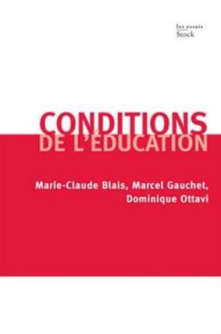 Cover of Conditions de L'Education