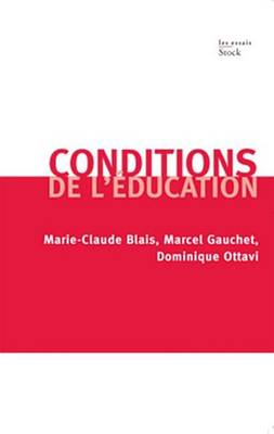 Book cover for Conditions de L'Education