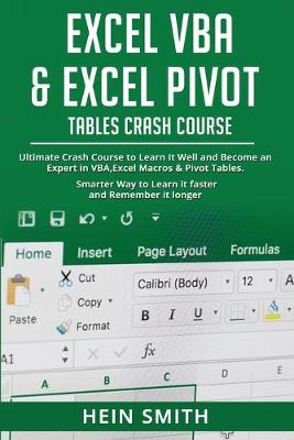 Book cover for Excel VBA & Excel Pivot Tables Crash Course