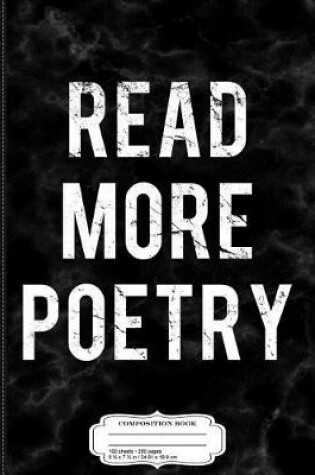 Cover of Read More Poetry Composition Notebook