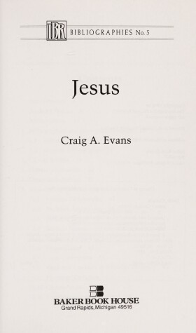 Cover of Jesus