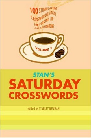 Cover of Stan's Saturday Crosswords, Volume 1