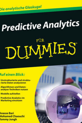 Cover of Predictive Analytics für Dummies