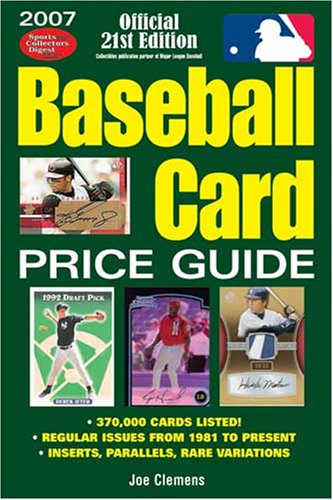 Cover of Baseball Card Price Guide