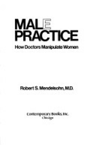 Cover of Male Practice