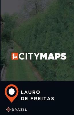 Book cover for City Maps Lauro de Freitas Brazil